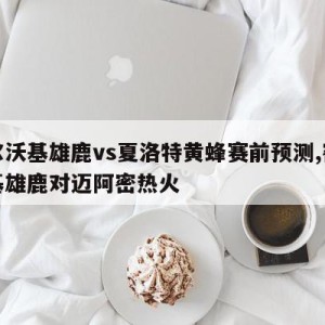 密尔沃基雄鹿vs夏洛特黄蜂赛前预测,密尔沃基雄鹿对迈阿密热火