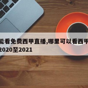 哪里能看免费西甲直播,哪里可以看西甲直播免费2020至2021