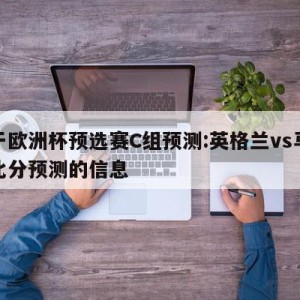 关于欧洲杯预选赛C组预测:英格兰vs马耳他比分预测的信息