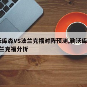 勒沃库森VS法兰克福对阵预测,勒沃库森vs法兰克福分析