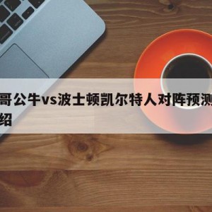 芝加哥公牛vs波士顿凯尔特人对阵预测的简单介绍