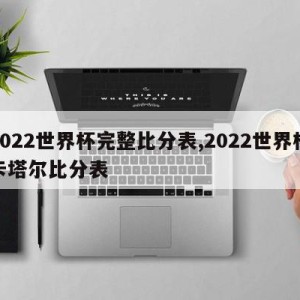 2022世界杯完整比分表,2022世界杯卡塔尔比分表