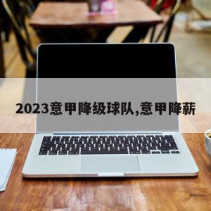 2023意甲降级球队,意甲降薪