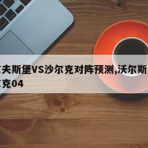 沃尔夫斯堡VS沙尔克对阵预测,沃尔斯堡对沙尔克04