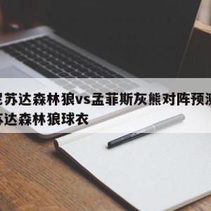 明尼苏达森林狼vs孟菲斯灰熊对阵预测,明尼苏达森林狼球衣