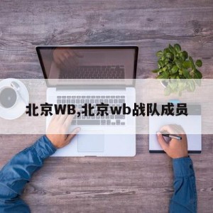 北京WB,北京wb战队成员